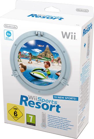  Wii Sports Resort + Telecomando Wii Plus Bianco