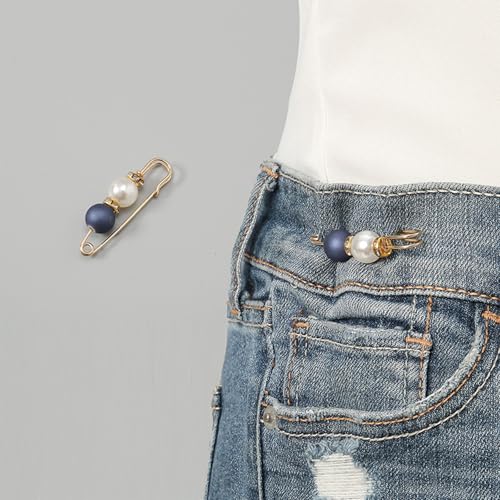 Image of 2 Pcs Scarf Ring Clips for Women Metal Shirt Tightener Cinch Buckle for Silk Scarf Shawl Blouse Sweater T Shirt Clothing Accessories