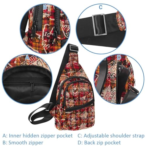 Mochila cruzada Fruit Lemon Yellow, tu bolsa de pecho ideal para viajes y caminatas urbanas 4