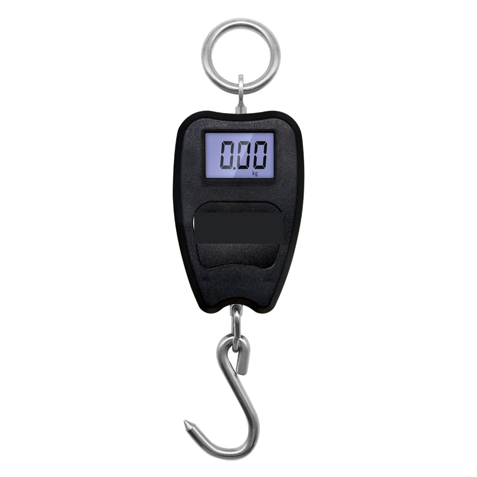 JVDDI Digital Hanging Scale 200kg Digital Industrial Hanging Heavy Duty Hook Scales Stainless Steel Weighing Indoor&Outdoor Heavy Duty Crane Hook(Nero)