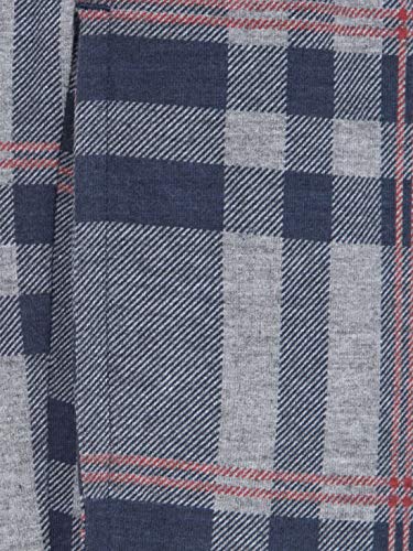 Image of Jockey IM03 Men's Tencel Micro Modal Cotton Elastane Stretch Regular Fit Checkered Pyjama with Side Pockets (Prints May Vary)