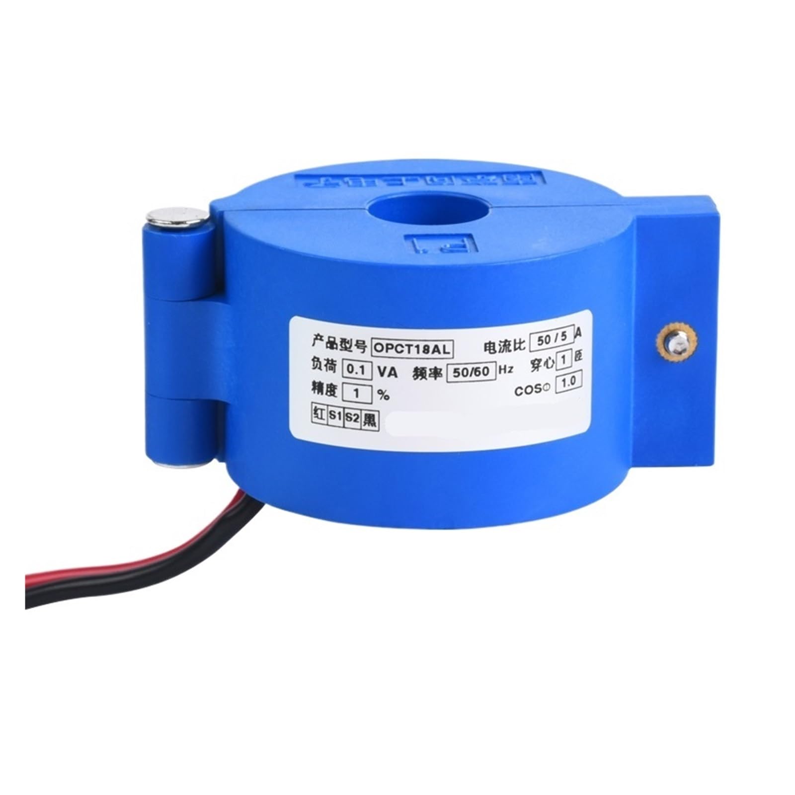 CLEUFWKO Waterproof Split Core Current Transformer OPCT18AL-50a5a 60A/5A 1005A 200A5A(OPCT18EGL 100A,5A)