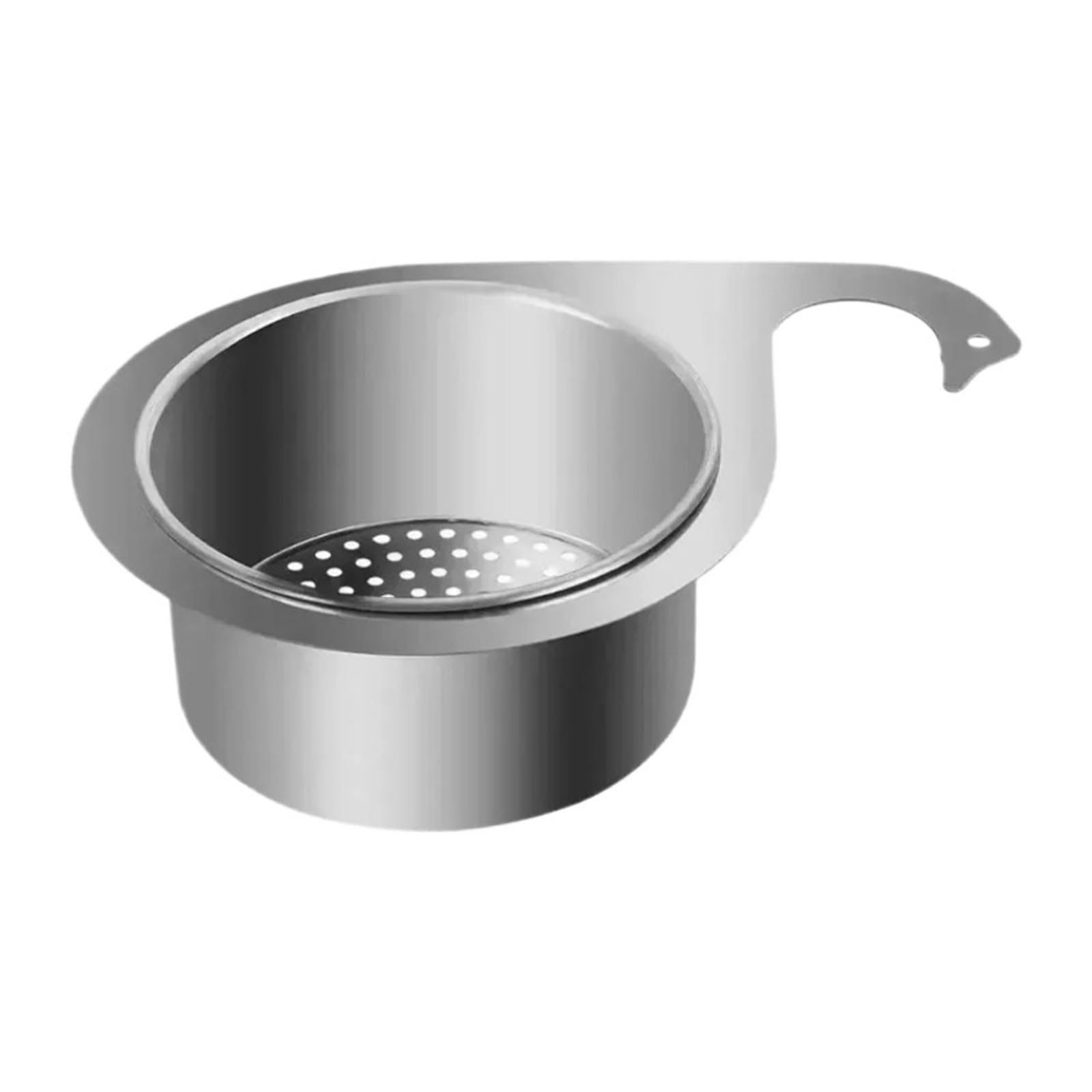 WZPTLKIBAD Stainless Steel Swan Sink Filter Basket Drain Rack