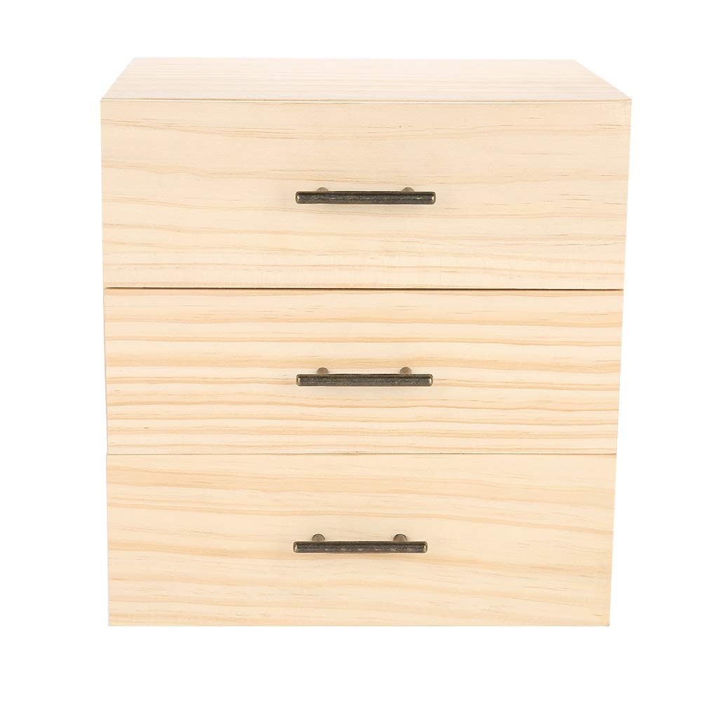 Dioche Holz-Aufbewahrungsbox für ätherische Öle, 90 Fächer, dreistufig, für ätherische Öle, mit herausnehmbarem Innenfach, ideal zum Aufbewahren und Präsentieren Ihrer ätherischen Öle