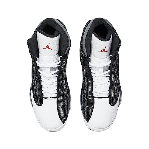 Nike Boy's Air Jordan 13 Retro (Big Kid) Black/University Red/Flint Grey/White 6 Big Kid M4