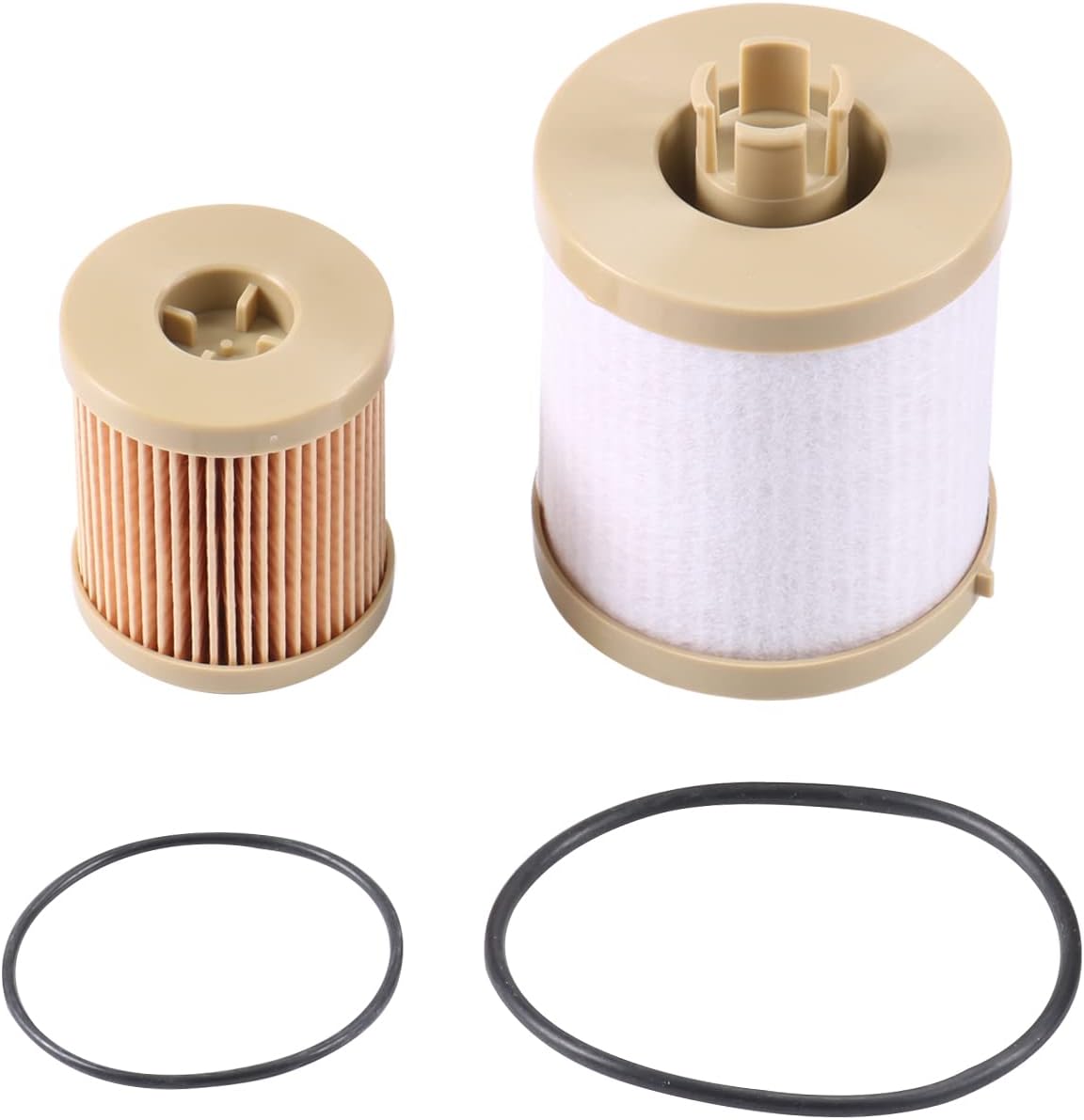 FD4616 Diesel Fuel Filter replacement for 2003-2007 Ford 6.0L F250 F350 F450 F550 Super Duty 2003-2005 Excursion Power stroke includes lower lifter pump and upper fuel bowl filter 3C3Z9N184CB