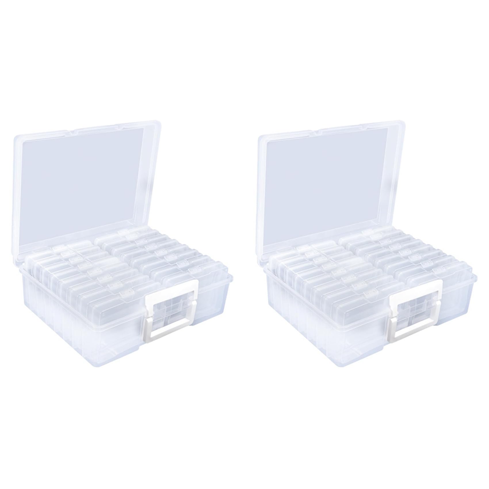Boîte de rangement de photos portables pour classer 1600 images sans les abîmer