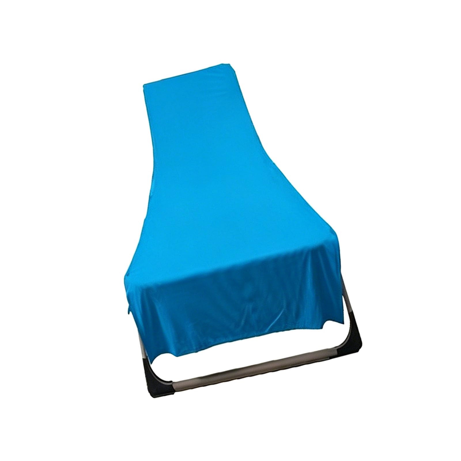 BWANGIAO Premium Polyester Beach Chair Protector Featuring Integrated Storage Compartment For Outdoor Leisure By Pool Or Seaside