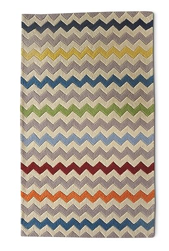 Image of Soft Pure Woolen Modern Collection Tufted Carpet for Living Room,Bedroom'Kitchen and Hall (6 X 9) Feet