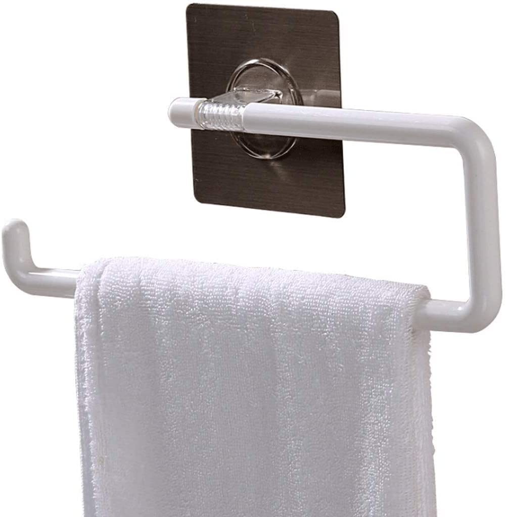 Toallero de ABS con pegatinas mágicas de alta adherencia para baño