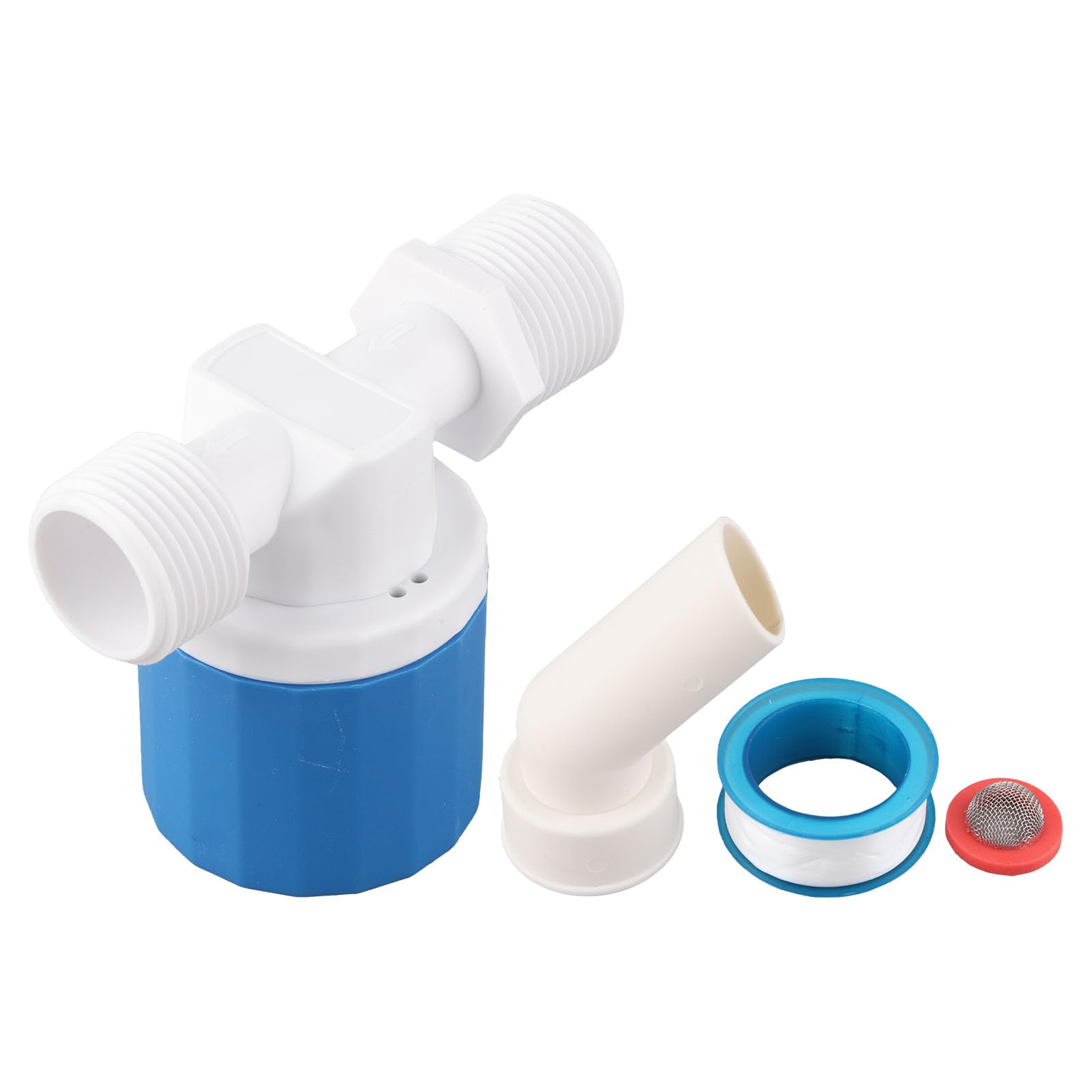 HEEPDD Automatic Float Valve Water Level Control Switch Inner Installation Energy Saving for Solar Water Heater, Wear for Tank, Tower, Swimming Pool, Aquaculture (1")