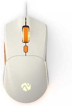 EVO Wired Gaming Mouse - Multizone RGB Lighting - Pixart Sensor - Ultra Lightweight Parachord Cable