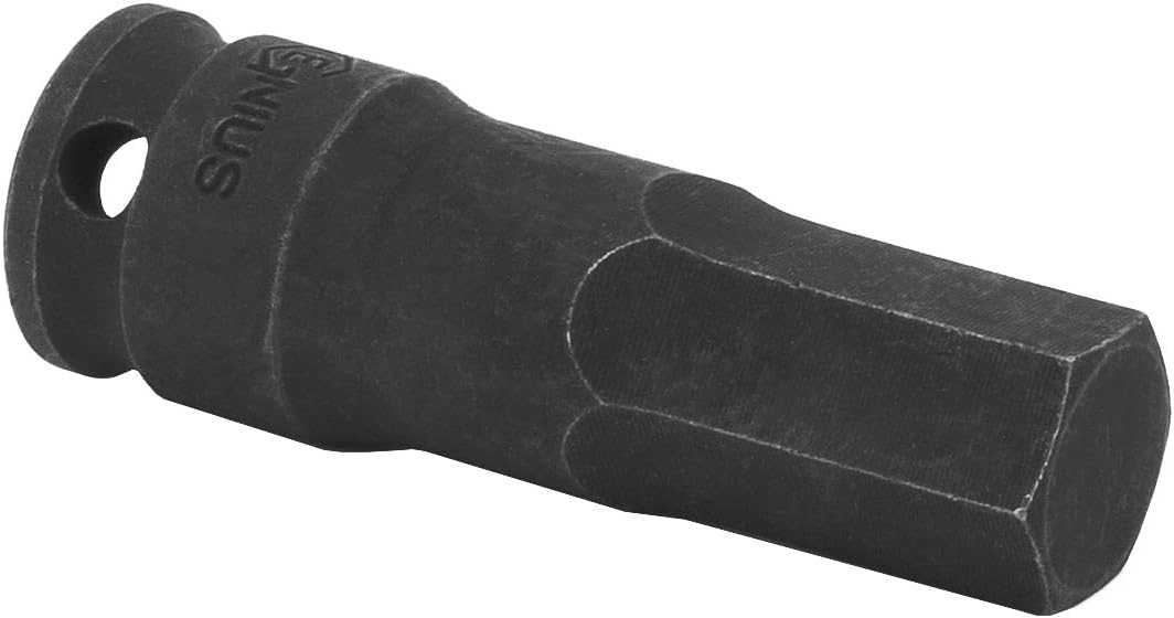 Genius Tools 346005 3/8" Dr. 5mm Hex Impact Bit Socket