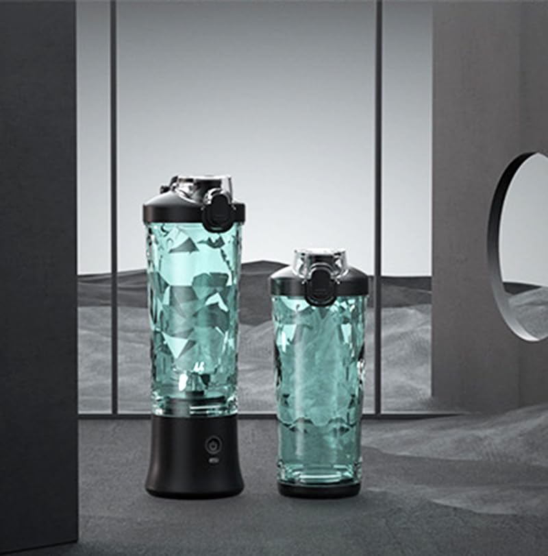 Frullatore Portatile USB Meichoon - 600ml, 6 Lame, Batteria 4000mAh, Bianco - Foto 5