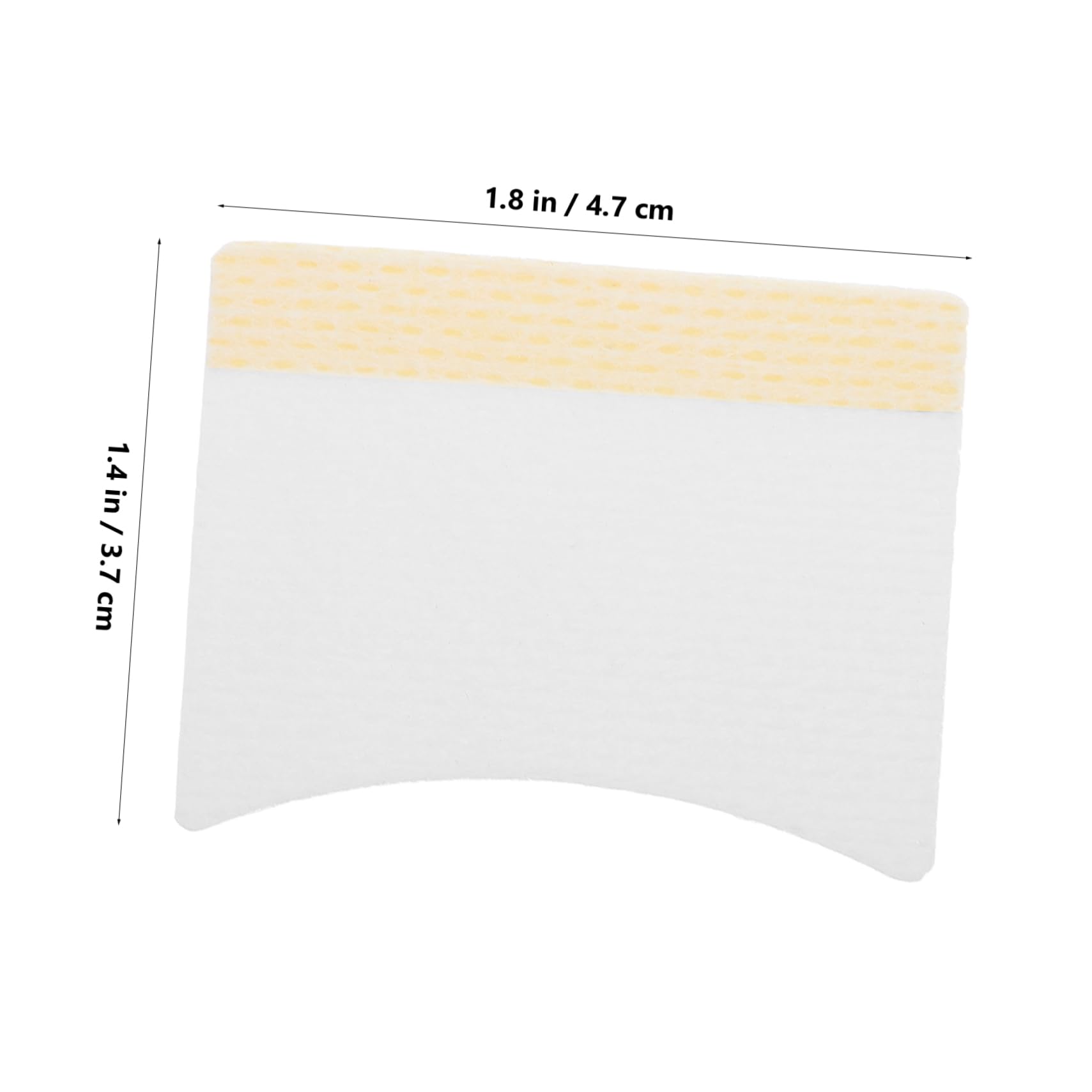 ARTSEWPLY 40pcs Lint- Eyelash Extension Removal Pads Makeup Remover Pads for Face Nails Organic Cotton Rounds Skin Care Tools
