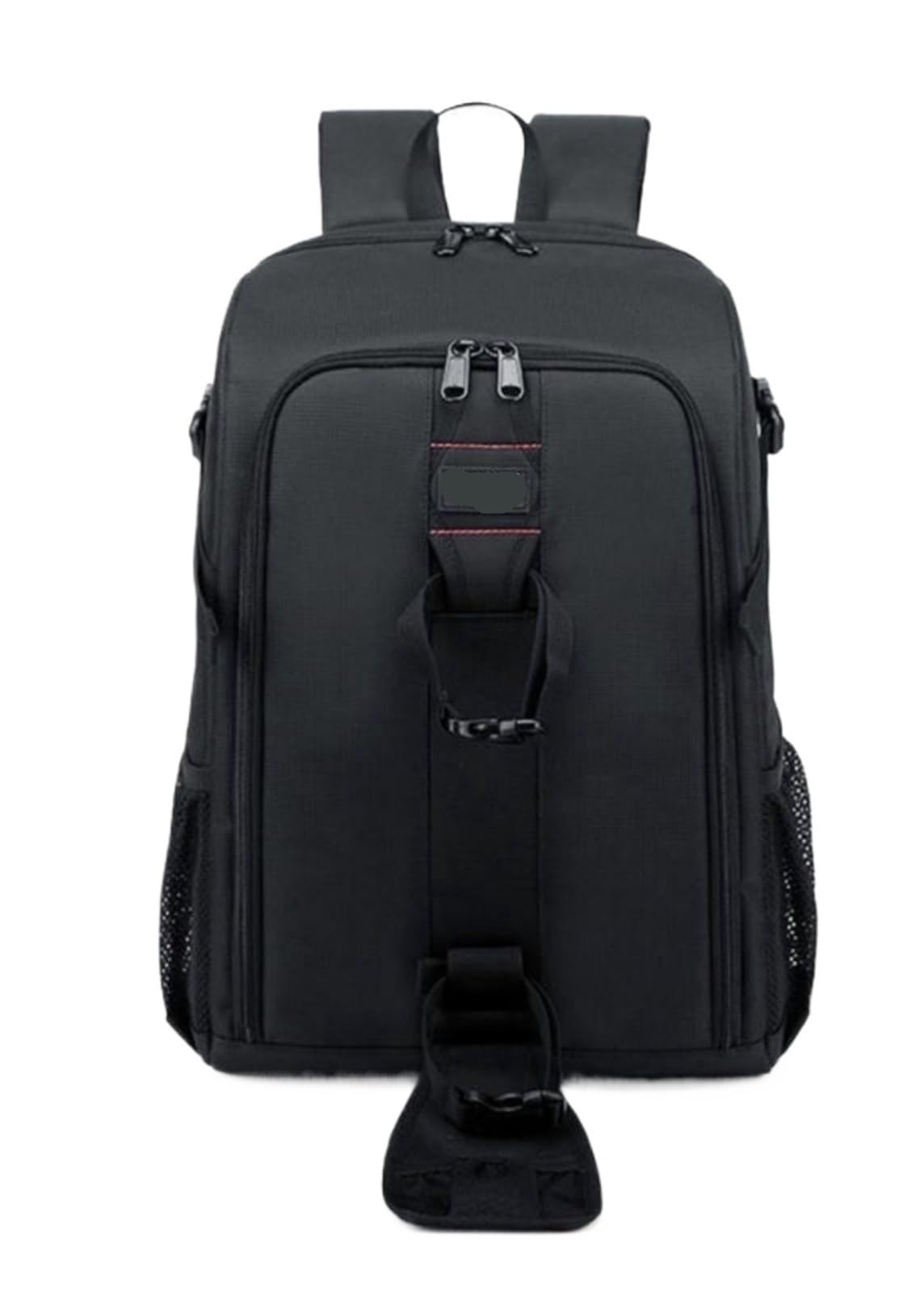 Compatible con el Paquete de portátil con cámara Impermeable Canon | Capa exterior impermeable, detalles reflectantes, divisores acolchados for cámara y computadora portátil.(Red)