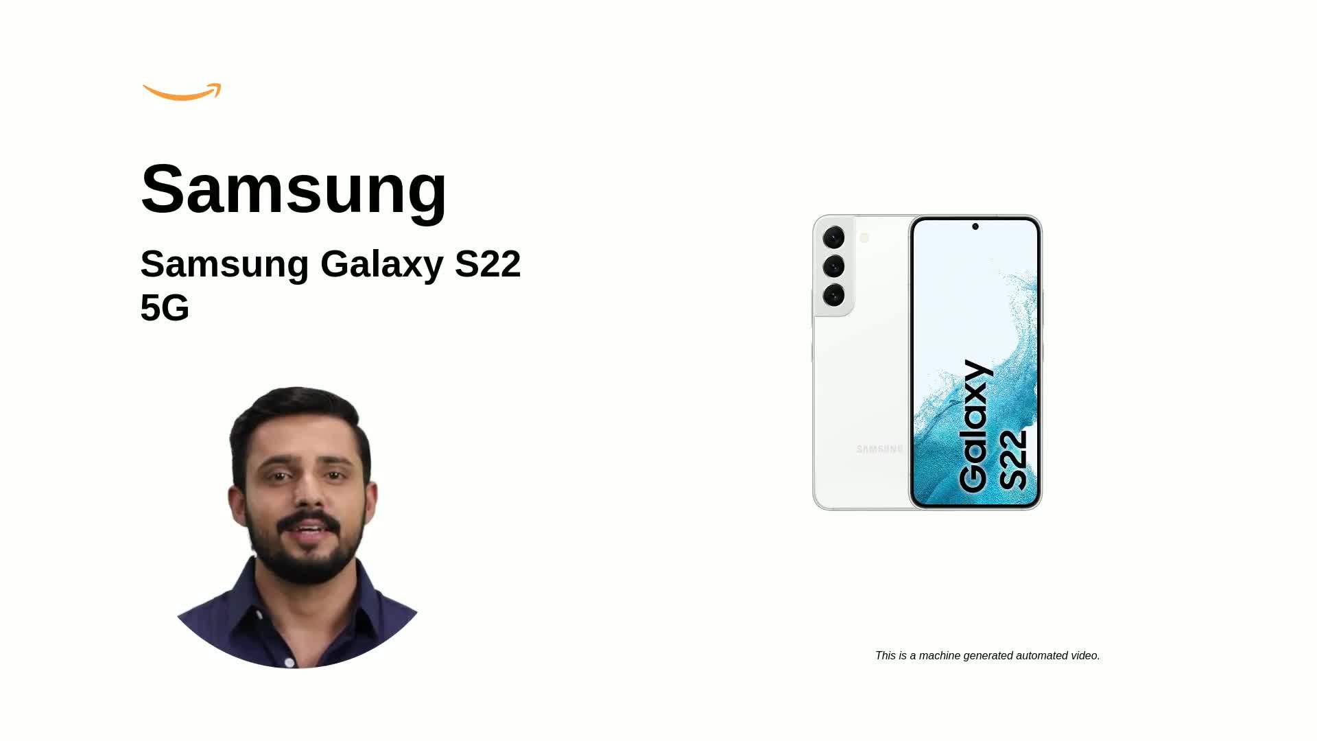 Samsung Galaxy S22 5G (Phantom White, 8GB RAM, 128GB Storage) with