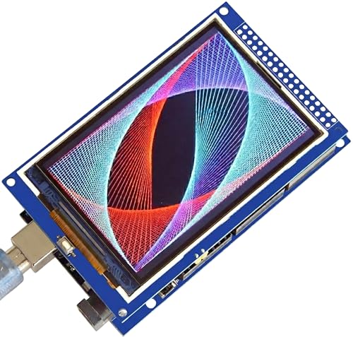 Écran TFT LCD 3.5" pour Arduino Mega avec interface 16 bits et pilote ILI9486 de haute précision - 2