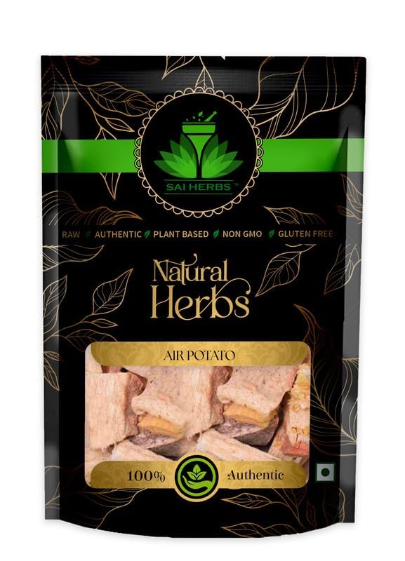 SAI HERBS Air Potato - Air Yam - Bitter Yam - Cheekyyam - Dioscorea Bulbifera - Pure & Natural (1 KG)-image-22