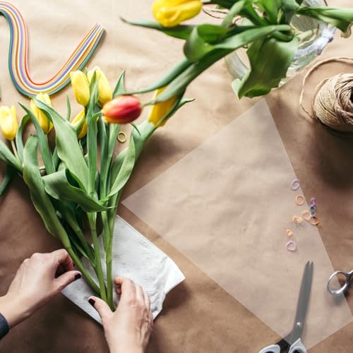 Fleurs fraîches sans flétrissement grâce aux 100pcs transparents Homoyoyo