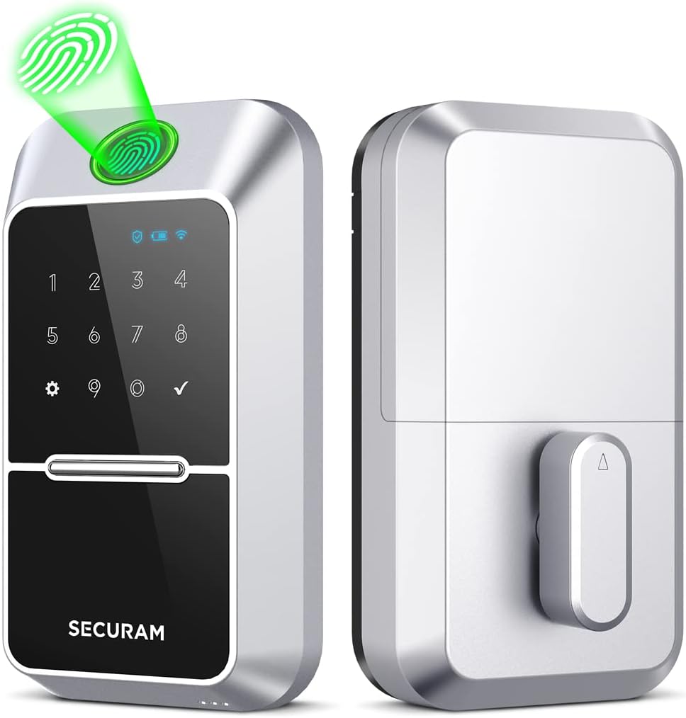 SECURAM EOS Smart Lock - Fingerprint, Code, App, Jamaica | Ubuy