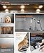 POLIMO Dog Washing Station, LED Professional Stainless Steel Dog Bathing Station 50