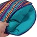 Tortilla Warmer Pouch (Multicolor, 12 Inch), Microwavable Fabric Tortilla Heater Pouch to Keep Tortillas Soft & Warm, Insulated Heat Keeper for Flour & Corn Shells, Ideal for Tacos & More by PixiPy