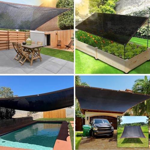 Filet d'ombrage voiture contre surchauffe - Protection UV jardin et serre 5x10m 10x10m - 7