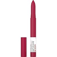 Vista 33 de Maybelline Super Stay Ink Crayon lápiz labial, lápiz labial mate con punta de precisión con sacapuntas integrado, larga duración de hasta 8 horas