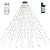 aneeway 400 LED Christmas Tree Lights, Christmas Lights with 8 Light Modes & Memory Function, 6.6FT x 16 String Lights with Timing Function & Remote Control for Christmas Ornaments - Multicolor