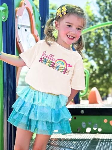 First Day of School Shirt Girls Boys Preschool to 5th Grade Tshirt Kids Back to School Graphic Tee Tops3