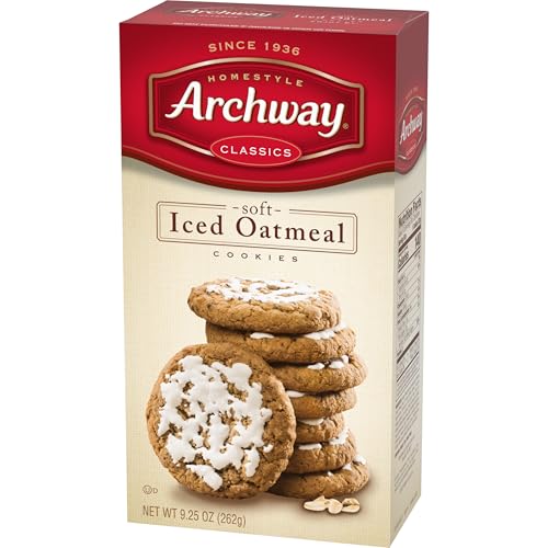 Image of Archway Cookies, Soft Iced Oatmeal Cookies, 9.25 Oz