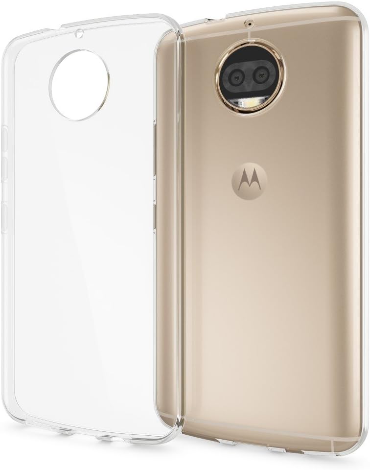 NALIA Funda Carcasa Compatible con Motorola Moto G5S Plus, Protectora Movil Silicona Ultra-Fina Gel Cubierta Estuche, Goma Telefono Bumper Cover Cobertura Delgado Case Cristal Clear - Transparente