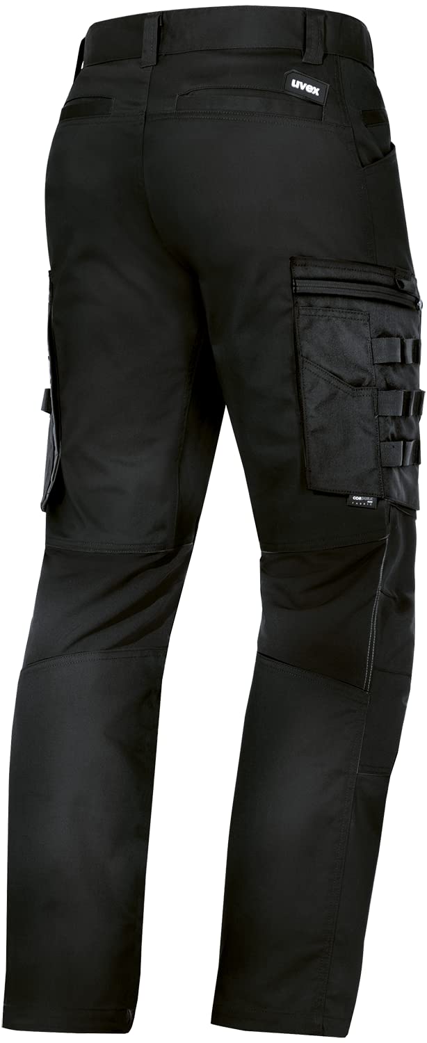 Uvex Echor Bundhose - Herren Arbeitshose mit Stretch-Bund - Cargohose - flexibel & robust