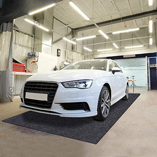 Sszhen Garage Floor Protection Mat，Reusable, Washable, Indoor Parking Mat-Premium Absorbent Oil Pad Contains Liquid (21'4" X 7'5") #TOP1