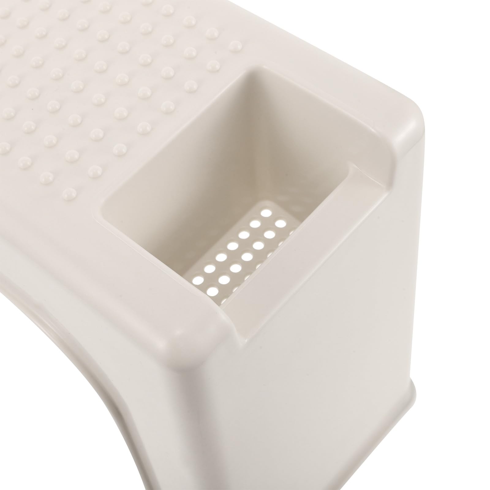 Fußstütze im Minimalistischen Design rutschfeste aus Kunststoff Leichter Duschfußhocker für Maniküre und Pediküre für Badezimmer und Zuhause