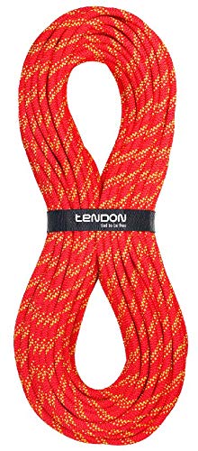 Corde statique Tendon Secure 10.5 Cordon Rouge 100 m pour amarrage et rappel de securite - 4