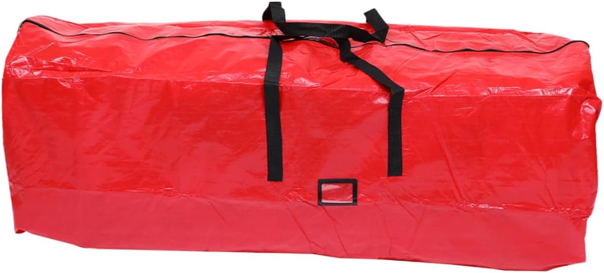 Christmas Tree Storage Bag with Handles Large Capacity PE Material Dustproof Carrier for Holiday Artificial Tree Protection and Multi-purpose Household Storage