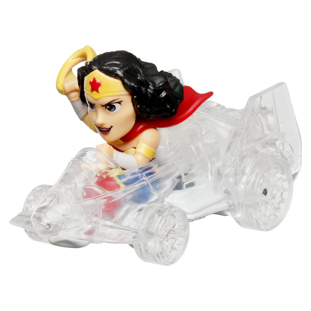 Hot Wheels RacerVerse Zabawka Pojazd Pakiet niespodzianka z dwoma samochodami wyścigowymi dla dzieci w wieku od 3 lat