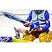 MONKART Leo MONSWORD Weapon Blue Sword Transweapon Kids Toy-Light, Sound Effect