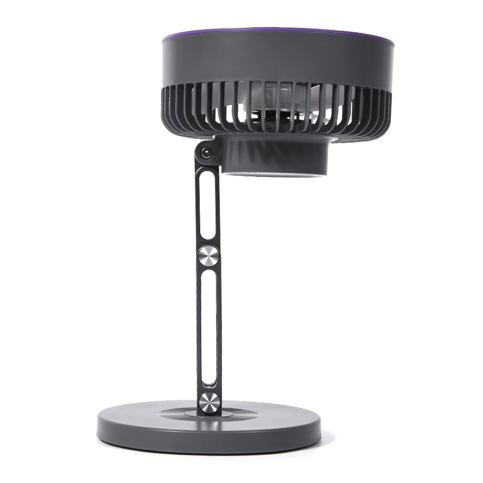 RUINBNC Energy-Efficient Adjustable Desk Fan, Flexible Rotation USB Charging, Compact ABS Build for Workstations Energy-Efficient Adjustable Desk Fan