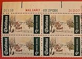 US Postage Stamp 1969 Christmas Issue 6c Plate Block Of 4 Scott #1384