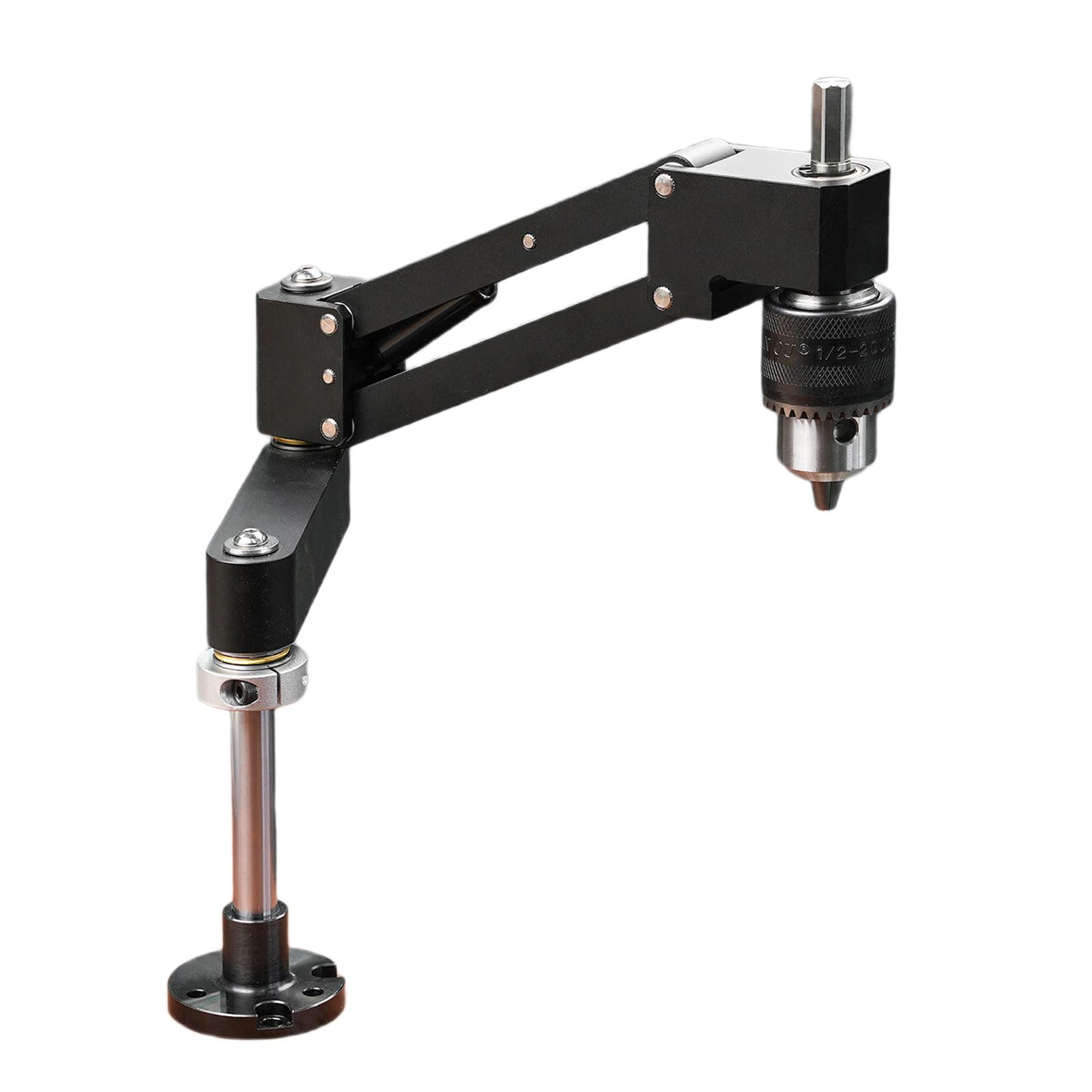 Rgybao Light Tapping Arm Stand For Hand Drills Aluminum Alloy Construction Compacts Design Workshop Essential Tapping Mount Bracket