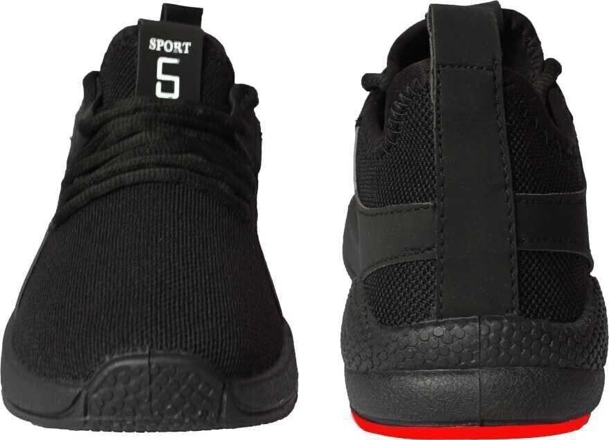 Image of King Everyday Running Sneakers with Durable Grip Sole and Breathable Athletic Structure Black 9