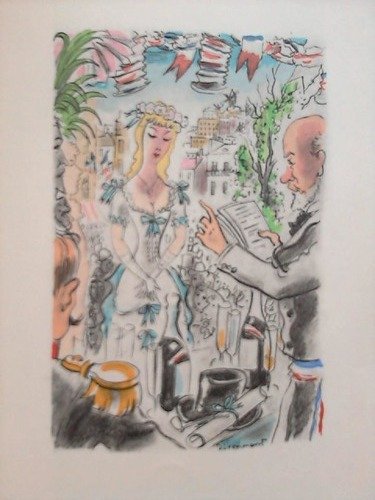 Curiosa - La Muse Gaillarde Illustré Par Dignimont - R. Ponchon - 1/2000
