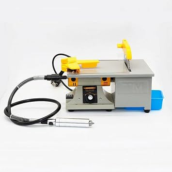3rd Generation 110V 200W Benchtop Buffer Polisher Jewelry Rock Polishing Buffer Machine Bench Lathe Polisher Table Grinder Hobby Jade Carving Kit