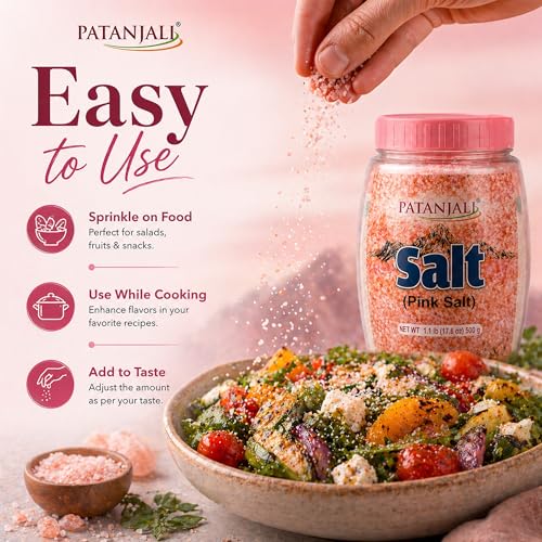 Patanjali Pink Salt (Sendha Namak) Pack de 2 500 g miniatura 7