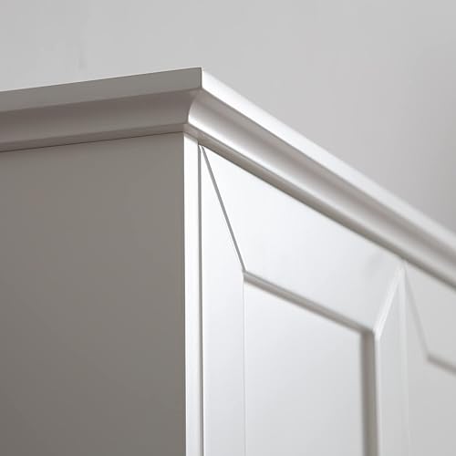 Miniatura 4 de Armario de baño montado en la pared sobre el inodoro, gabinete de madera para medicamentos, gabinete de pared colgante de 23 x 29 pulgadas con 2