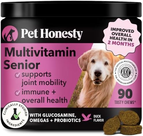 Senior Dog Multivitamin - Essential Dog Vitamins and Supplements ...