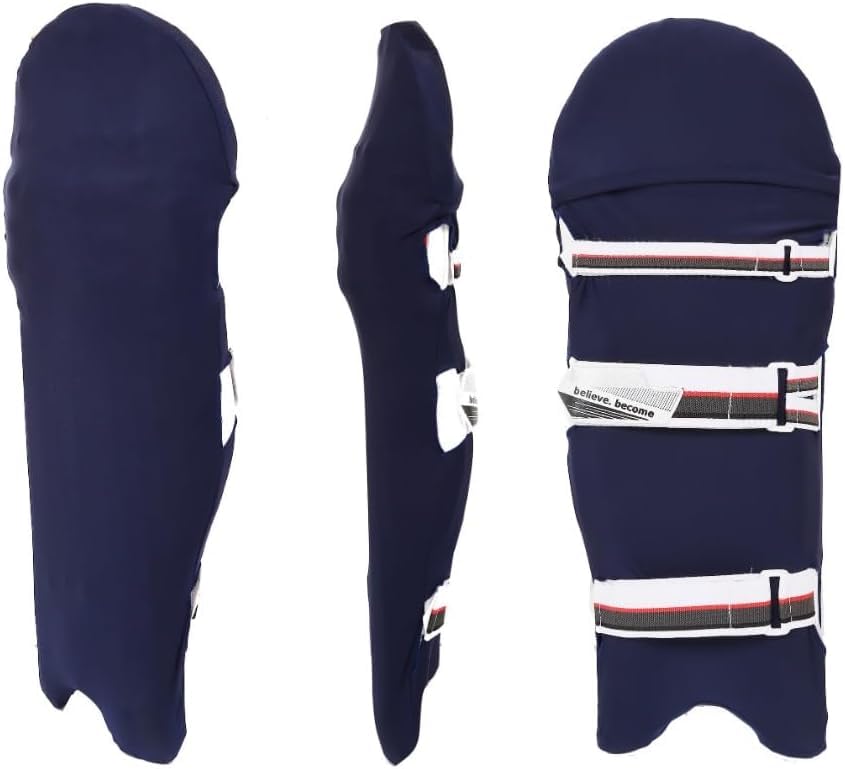 KNK Cricket Batting Pad Covers - Youth & Adult Size - Universal Fit - Navy Blue